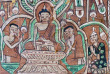 Myanmar - Fresque dans une temple de Bagan © Marc Dozier