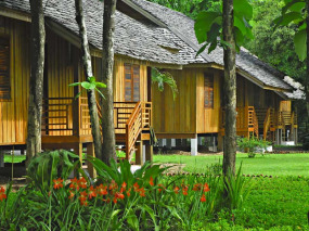 Laos - Done Daeng - La folie Lodge - Bungalow