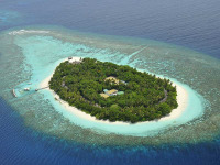 Maldives - Madoogali Resort - Vue aérienne