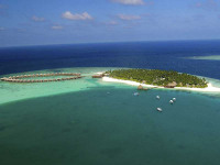 Maldives - Sun Siyam Vilu Reef - Vue aérienne