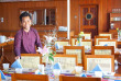 Cambodge - Croisière à bord du Mekong Pandaw - Salle de restaurant