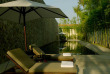 Cambodge - Siem Reap - Amansara - Petite piscine de l'hôtel