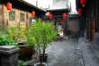 Chine - Cours intérieure du Yide Hotel à Pingyao