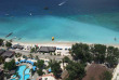 Indonésie - Gili Trawangan - Vila Ombak - La plage vue du ciel