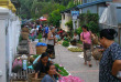 Laos - Le marché du matin à Luang Prabang
