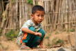 Laos - Jeune garçon Kamu