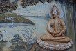Laos - Fresque dans un temple de Vientiane