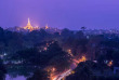Myanmar - Yangon - Chatrium Hotel Royal Lake Yangon - Vue depuis l'hôtel sur le Shwedagon