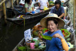 Thailande - Marché flottant des environs de Bangkok