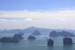 Thailande - Koh Yao Noi - Six Senses Yao Noi - Vue de la baie de Phang Nga