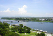 Vietnam - Hue - Vue aérienne sur Hué et sur la rivière des parfums