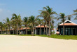 Vietnam - Hoi An - Nam Hai Hoi An - Les villas depuis la plage