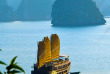 Vietnam - Baie d'Halong en sampan - Navigation à bord de la jonque Indochina Sails