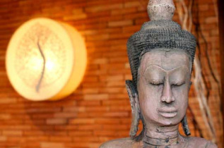 Cambodge - Siem Reap - Siddharta Boutique Hotel - décoration intérieure