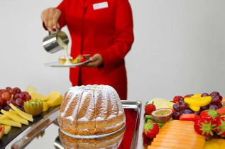 Austrian Airlines - Classe Affaires - Repas