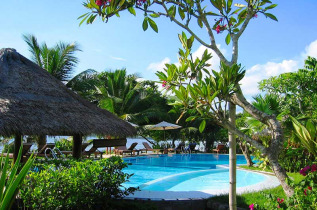 Indonésie - Bali -  Puri Dajuma Cottages - Piscine et jardins