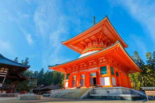 japon - Le temple Konpon Daito au mont Koya © Cowardlion - Shutterstock