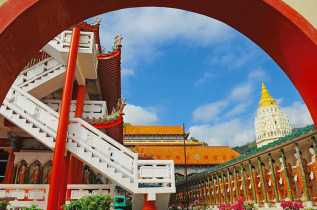 Malaisie - Circuit Odyssee malaisienne - Le temple Kek Lok Si de Penang