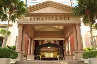 Malaisie - Kuala Lumpur - Renaissance Kuala Lumpur Hotel - Entrée du Rennaissance