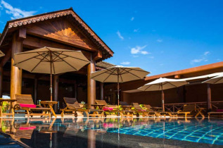 Myanmar – Bagan – Bagan Lodge – Piscine