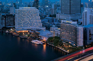 Thailande - Bangkok - Shangri-La Hotel, Bangkok - Vue extérieure