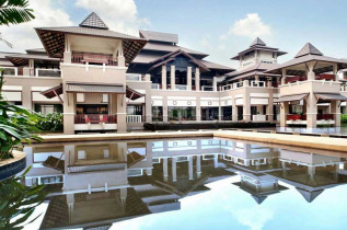 Thailande - Chiang Rai - Le Méridien Chiang Rai Resort - Vue générale de l'hôtel