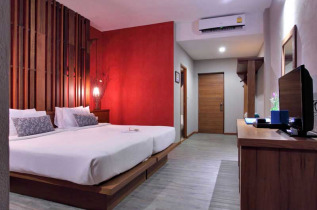 Thailande - Koh Samet - Ao Prao Resort - Chambre d'un Deluxe Hillside Room © Samed Resort