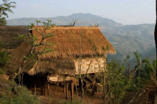 Thailande - Maison traditionnelle dans le Nord thaïlandais