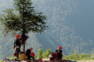 Vietnam - Escapade à Sapa - Repos face à la montagne
