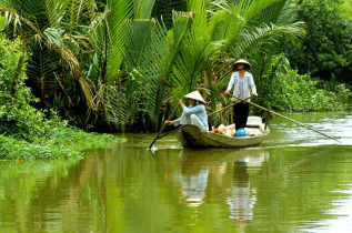 Vietnam - Circuit En route pour le Delta - Le long des arroyos du Delta