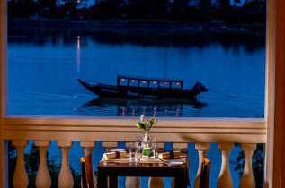 Vietnam - Hoi An - Anantara Hoi An - Dîner face à la rivière Thu Bon