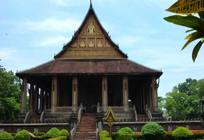 Laos - Temple et musée du Vat Ho Phra Keo
