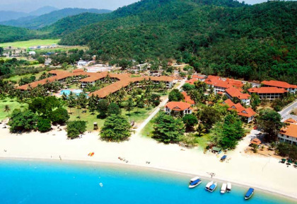 Malaisie - Langkawi - Holiday Villa Beach Resort & Spa - Vue aérienne de l'hôtel