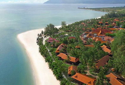 Malaisie - Langkawi - Meritus Pelangi Beach Resort - Vue aérienne du Meritus Pelangi Beach Resort