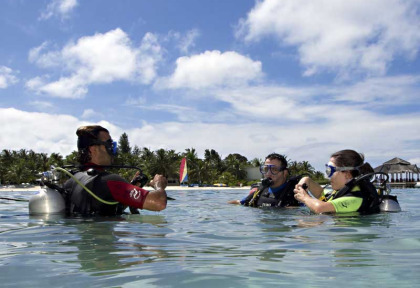 Maldives - Euro Divers - Cours de plongée