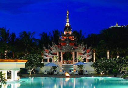 Myanmar - Mandalay - Hotel Mandalay Hill Resort Hotel – Piscine