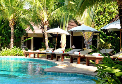 Thailande - Chiang Rai - Laluna Hotel & Resort - Piscine du Laluna Hotel and Resort