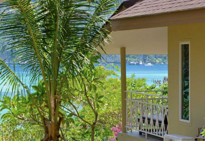 Thailande - Koh Phi Phi - Arayaburi Resort - Cottage et jardin