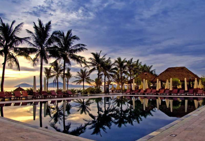 Vietnam - Hoi An - Victoria Hoi An Beach Resort - Piscine de l'hôtel
