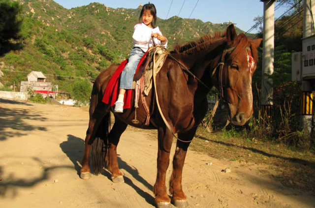 Chine - À cheval vers la Grande Muraille de Chine