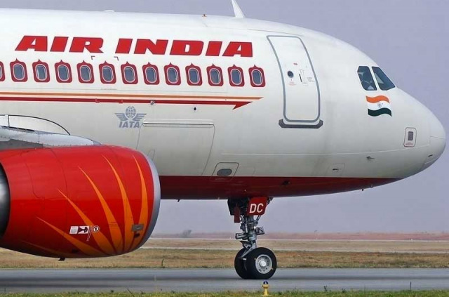 Air India - Avion au sol