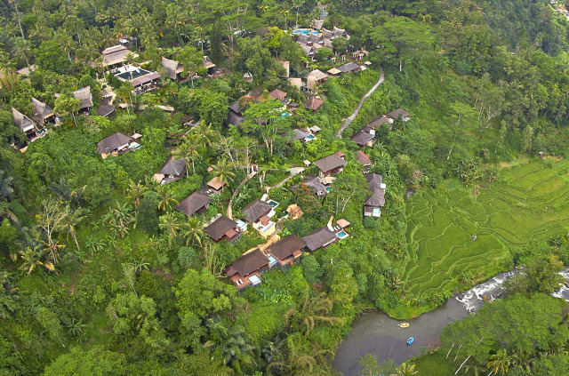 Indonésie - Bali - Kupu Kupu Barong Villas Resort and Tree Spa