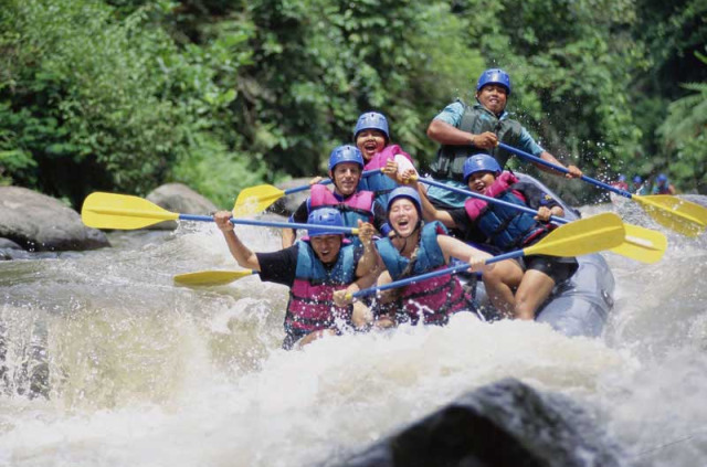 Indonésie - Descente de la Ayung River en Rafting