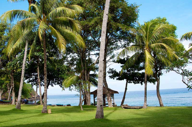 Indonésie - Lombok - Jeeva Klui Resort - Les jardins