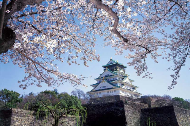 japon - Le château d'Osaka © Osaka Government Tourism Bureau - JNTO