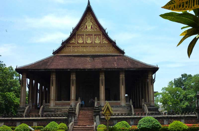 Laos - Temple et musée du Vat Ho Phra Keo