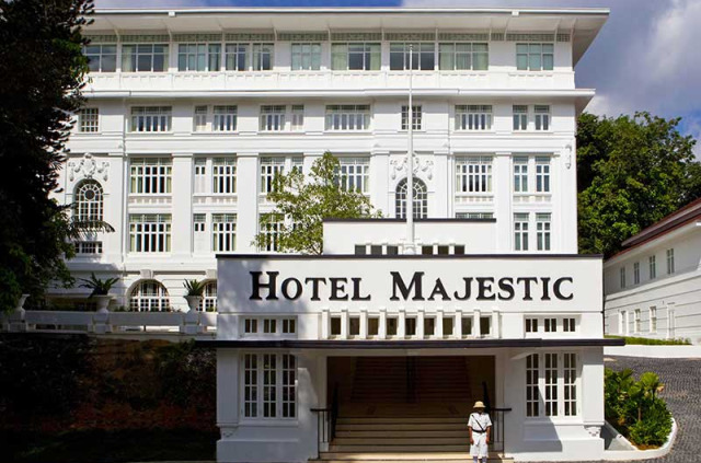 Malaisie - Kuala Lumpur - Majestic Hotel - Vue extérieure du Majestic Kuala Lumpur