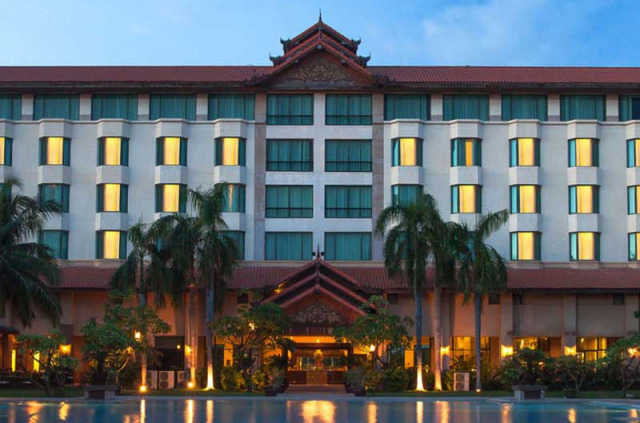 Myanmar – Mandalay – Sedona Hotel – Vue extérieure