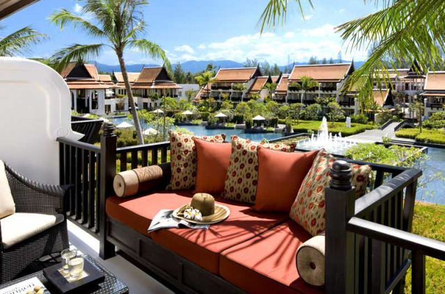 Thailande - Khao Lak - JW Marriott Khao Lak Resort - Terrasse de la Deluxe Pool View Room