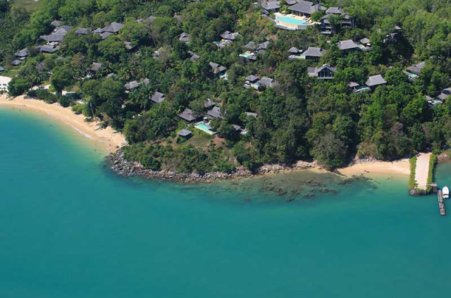 Thailande - Koh Yao Noi - Six Senses Yao Noi - Vue aérienne